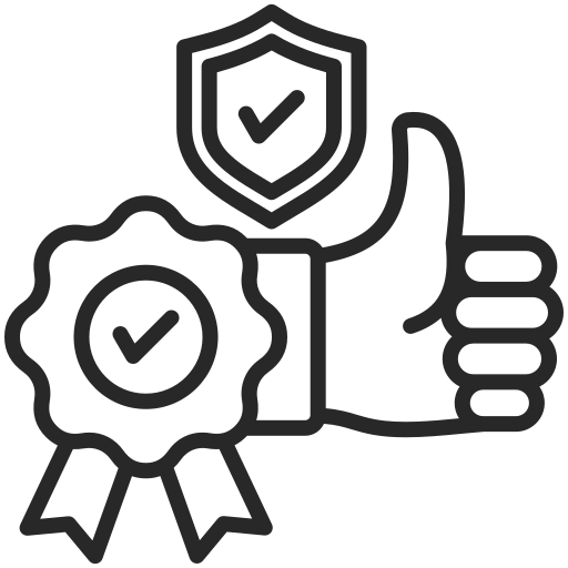 High Quality Finish Icon